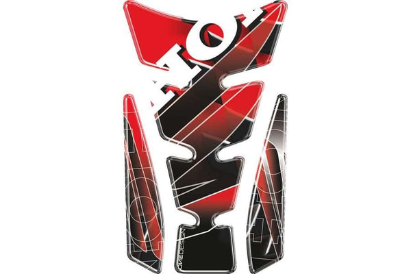 Puig Wings Tank Pads For Honda Models (Red)