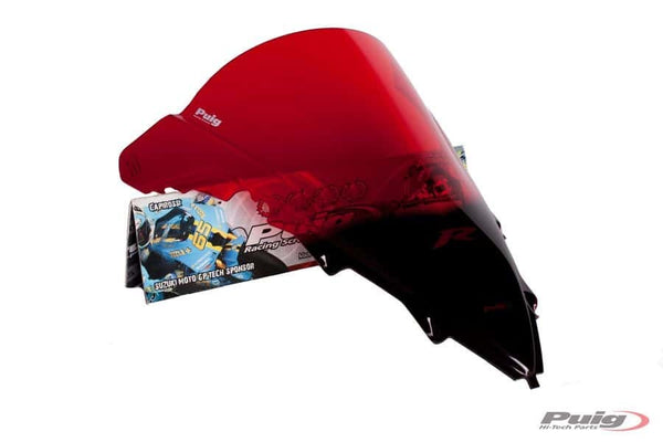 Puig Z-Racing Screen For Yamaha YZF-R1 2009 - 2014 (Red)