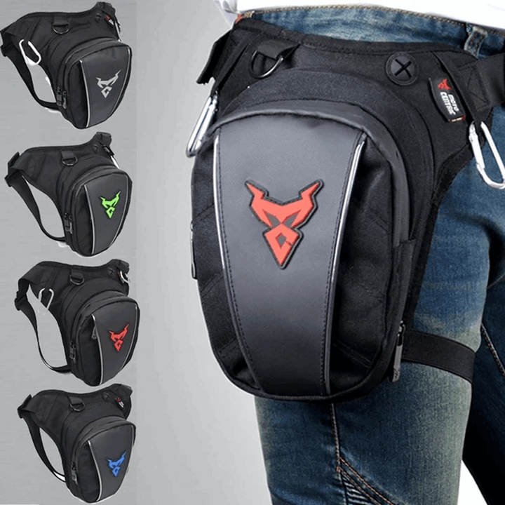 Motocentric Motorbike Leg Bag - Secure & Handy Travel Pouch - DriftnDrive