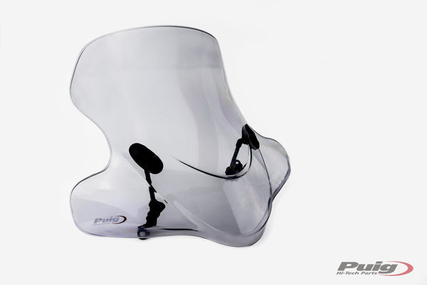 Puig City Touring Screen For Kymco Agility (2005 - 2016) - Smoke