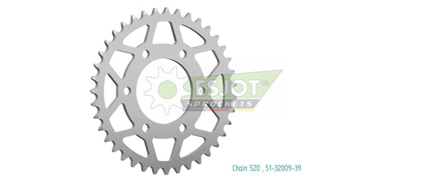 Esjot Sprockets: Single Sprocket Only