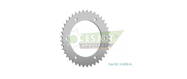 Esjot Sprockets: Single Sprocket Only