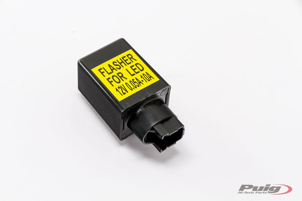 Puig 4 PINS RELAY FOR INTERMITTENT LED C/BLACK