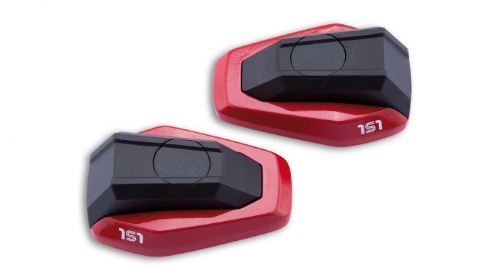 LSL Gonia Crash Pads [Colour: Red]