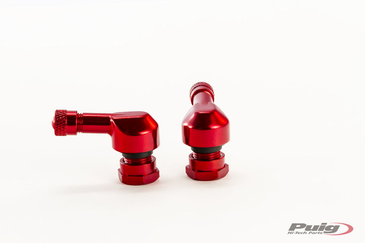 Puig Race Valves For 11mm Valves (Red)