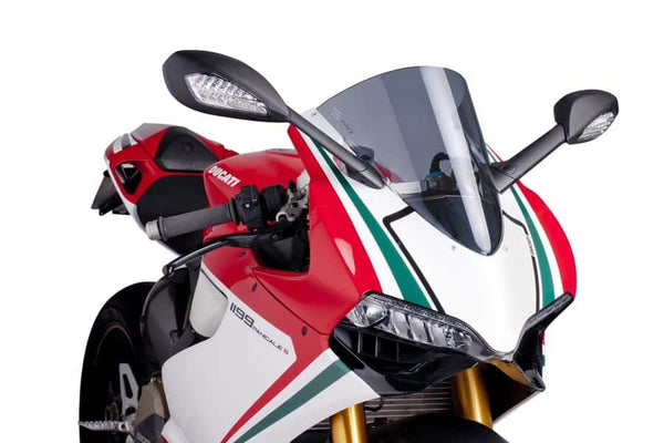 Puig Double Bubble Racer Screen To Suit Ducati Panigale/Superleggera Models