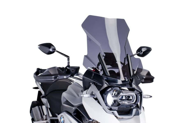 Puig Touring Screen For BMW R1200GS / R1250GS Models (Dark Smoke)