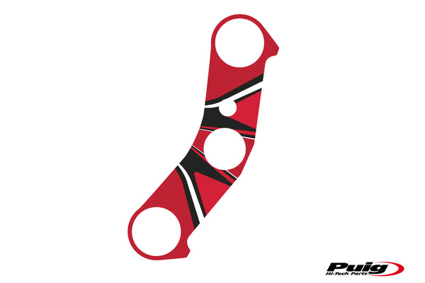 Puig YOKE PROTECTOR YAMAHA R1 04-06' C/RED