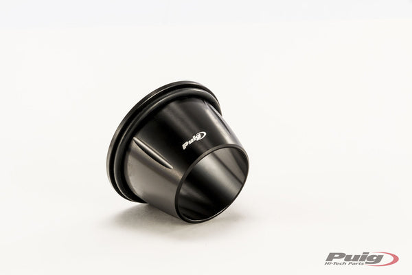Puig END TUBE FOR EXHAUST TMAX 12-16' C/BLACK