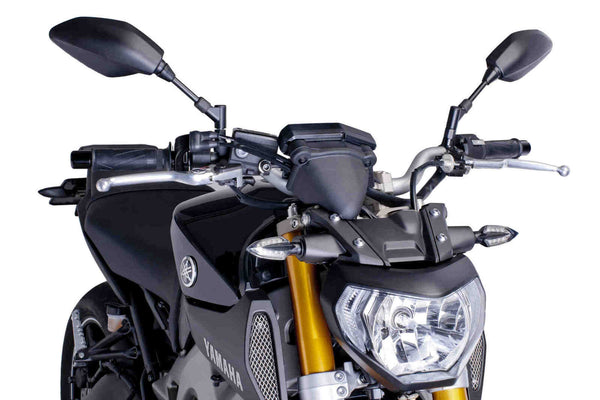 Puig Backshell Speedometer Cover For Yamaha MT-09 2013 - 2016 (Matt Black)