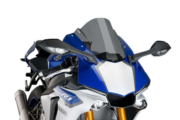 Puig Z-Racing Screen to suit Yamaha R1/R1M 2015-2019 (Dark Smoke)
