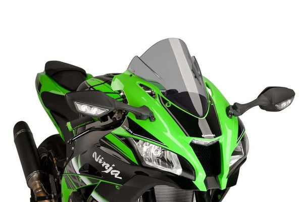 Puig Z-Racing Screen for Kawasaki ZX-10R (Light Smoke)
