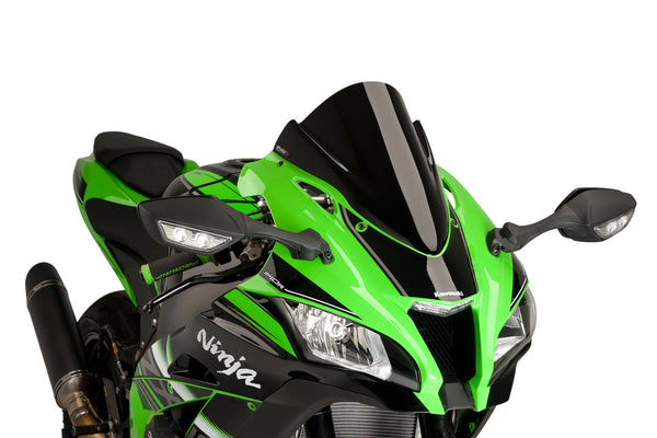Puig Z-RACING SCREEN KAWASAKI ZX-10R/RR 16'-18'C/BLACK