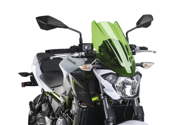 Puig WINDSHIELD NNG TOURING KAWASAKI Z650 17-18'C/GREEN