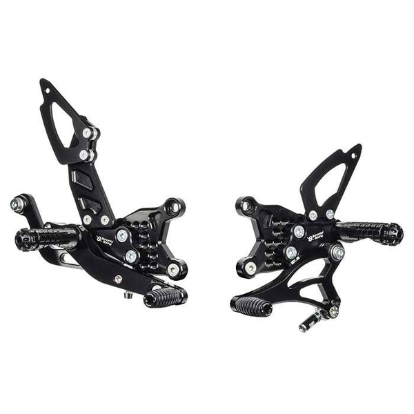 Bonamici Racing Rearsets For Aprilia RSV4 / Tuono V4 (2017 - onwards) - Street Version