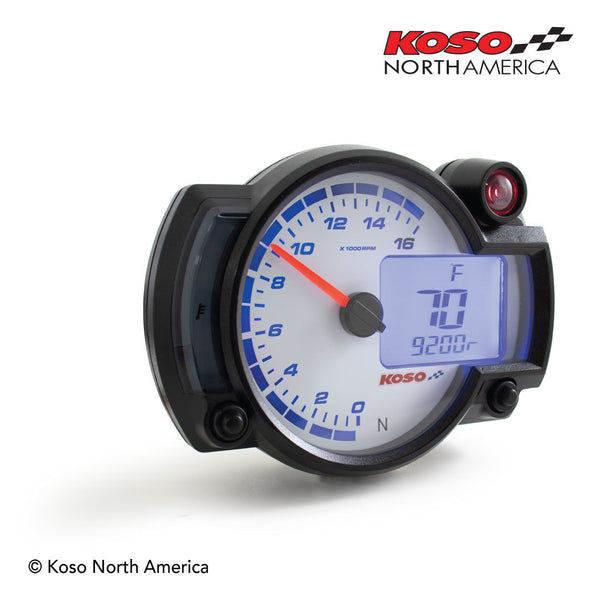 Koso RX-2NR GP STYLE TACHOMETER - 16 000 RPM
