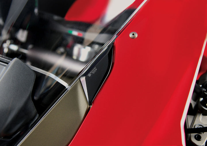 Bonamici Racing Mirror Blocks For Ducati Panigale V2/V4 (2018 - 2024) - Black
