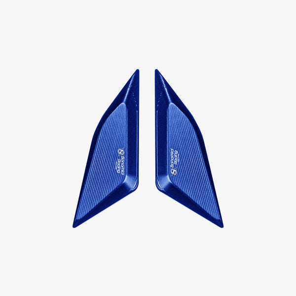 Bonamici Racing Aluminum Blocks mirror DucatiÂ Panigale V2/V4 BLUE