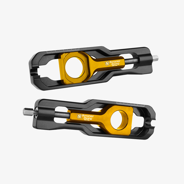 Bonamici Racing Chain Adjuster For Kawasaki ZX10R (2016 - Onwards) - Gold
