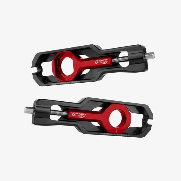 Bonamici Racing Aluminum chain adjuster BMWÂ S 1000 RR 19> - RED