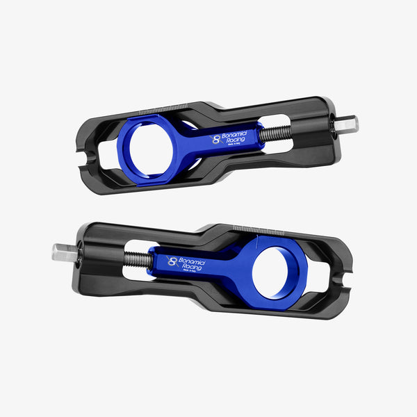 Bonamici Racing Aluminum chain adjuster HondaÂ CBR1000RR-R Fireblade 20-23 - BLUE