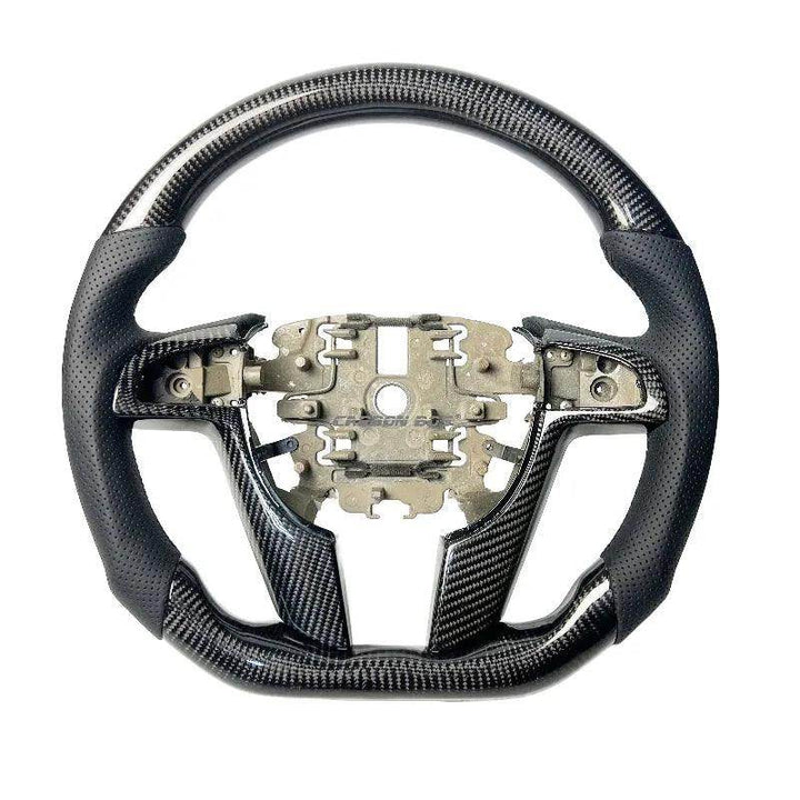 Holden Carbon Fibre Alcantara / Perforated Leather Steering Wheel | SV6, SS, SSV 2006-2016 - DriftnDrive