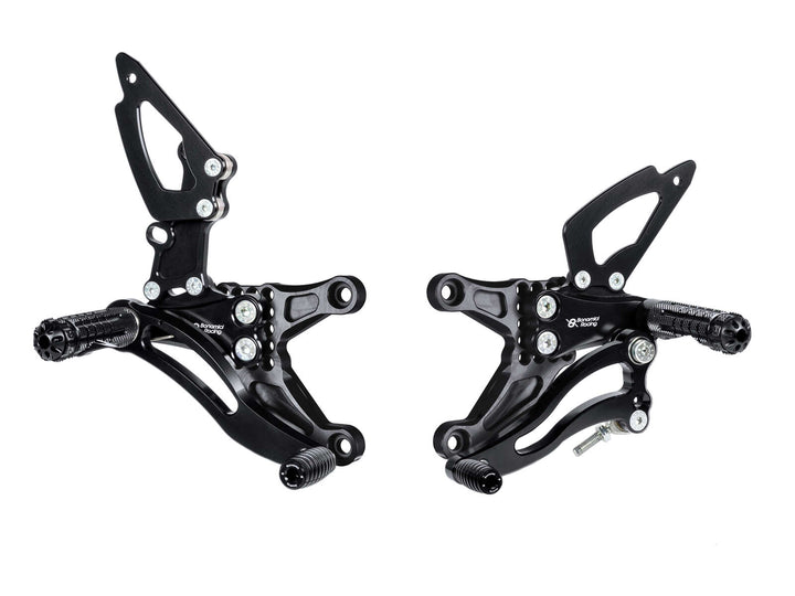 Bonamici Racing Rearsets For Kawasaki ZX6R (2005 - 2006)