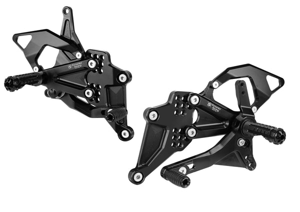 Bonamici PRO Racing Rearsets For Kawasaki ZX-6R (2020 - Onwards)