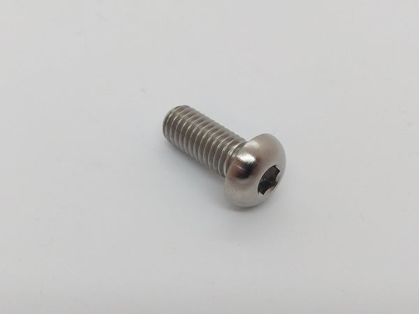 RaceFasteners Titanium M6 x 1 Button Head Bolt (20mm)