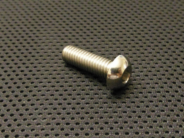 RaceFasteners Titanium M6 x 1 Button Head Bolt (30mm)