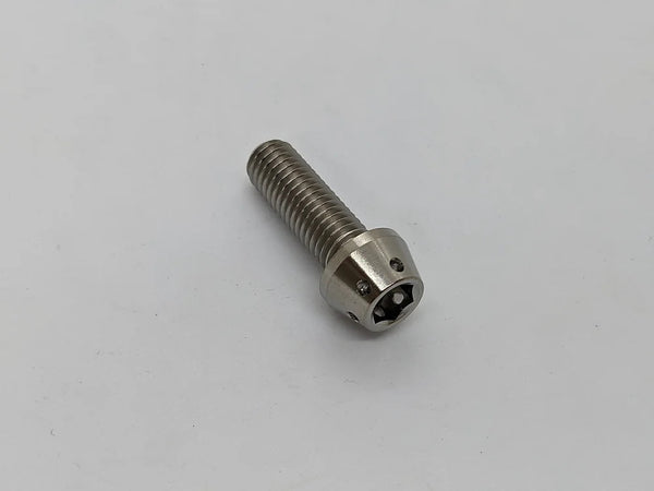 RaceFasteners M8 x 1.25 Titanium Taper Socket Head Bolt (Allen Key) - 25mm Length