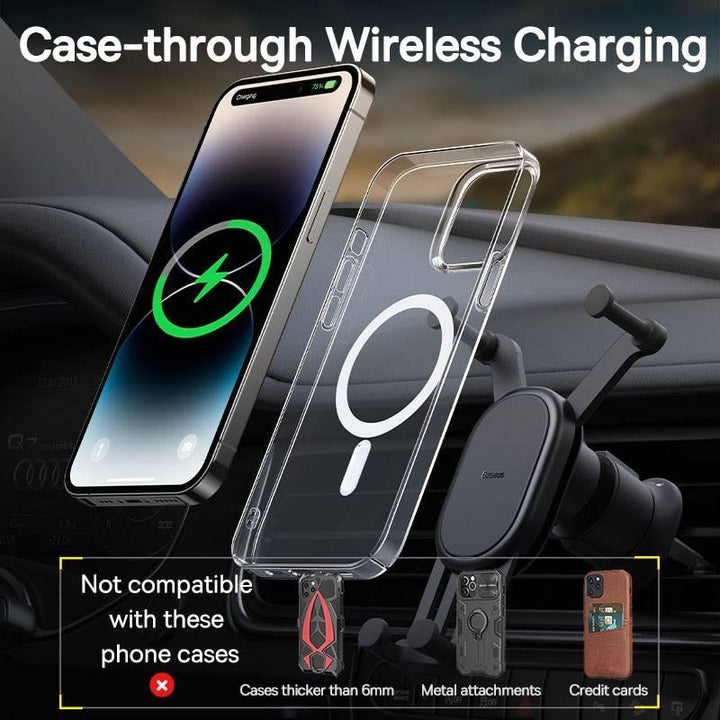 Baseus Wireless Charger Car Vent Mount - DriftnDrive