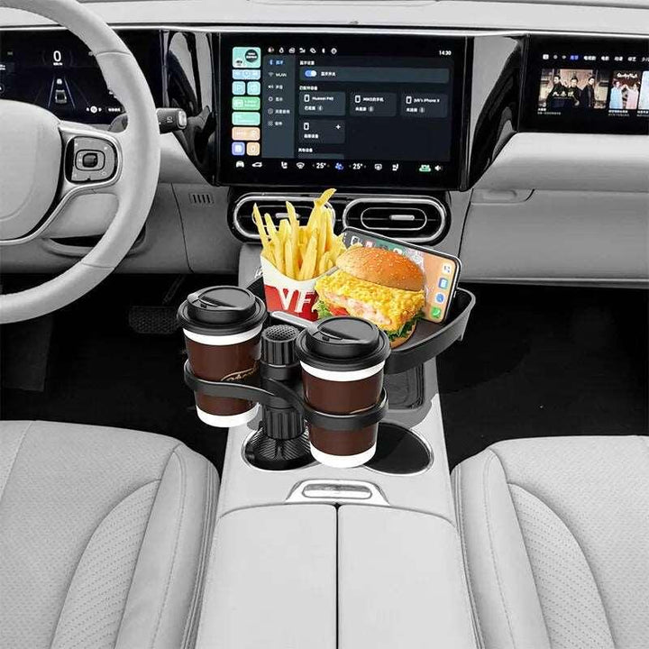 360° Rotating Car Snack and Drink Organizer - DriftnDrive