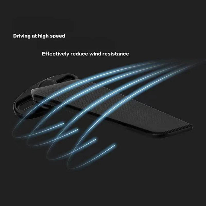 Universal Stealth Wing Motorcycle Mirrors - DriftnDrive