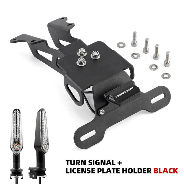 Tail Tidy Fender Eliminator for Yamaha MT-09 / Tracer 9 / FJ-09 / 7GT (2015-2024) | SAVAGE License Plate Holder with LED Light - DriftnDrive