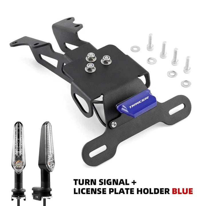 Tail Tidy Fender Eliminator for Yamaha MT-09 / Tracer 9 / FJ-09 / 7GT (2015-2024) | SAVAGE License Plate Holder with LED Light - DriftnDrive