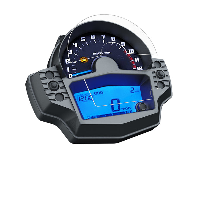 Speedo Angels Dashboard Screen Protector For Kawasaki Vulcan S (2015 - Onwards) - 2 x Ultra Clear