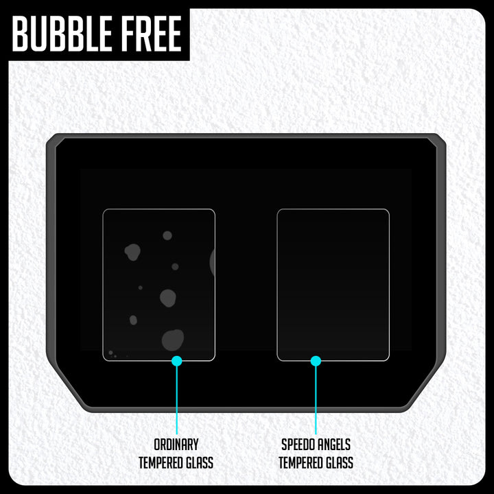 Speedo Angels Dashboard Tempered Glass Screen Protector For Various KTM And Husqvarna Models