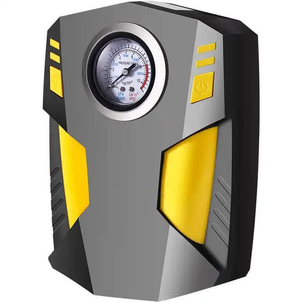 Portable 12V Tire Inflator with LED Light – 120W Car Air Compressor - DriftnDrive