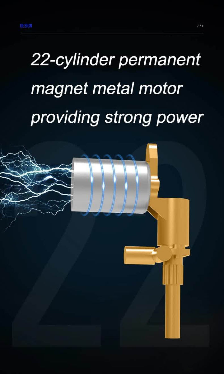 Portable 12V Tire Inflator with LED Light – 120W Car Air Compressor - DriftnDrive