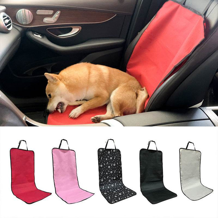4 Pcs Waterproof Pet Car Seat Cover – Scratch-Resistant Oxford Cloth - DriftnDrive