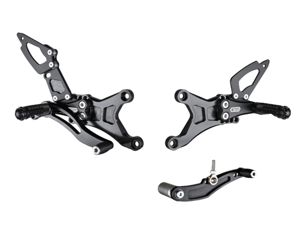 Bonamici Racing Rearsets To Suit Yamaha R1 (2007-2008) - Street Version
