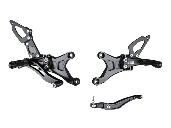 Bonamici Racing Rearsets To Suit Yamaha R1 (2007-2008) - Race Version
