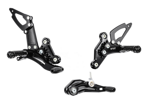 Bonamici Racing Rearsets To Suit Yamaha MT-07/FZ-07 (2014-2018)