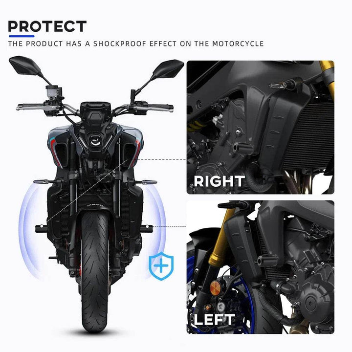Frame Sliders Crash Protector for Yamaha MT-09 / SP & Tracer 9 / 900 GT (2021-2024) - DriftnDrive