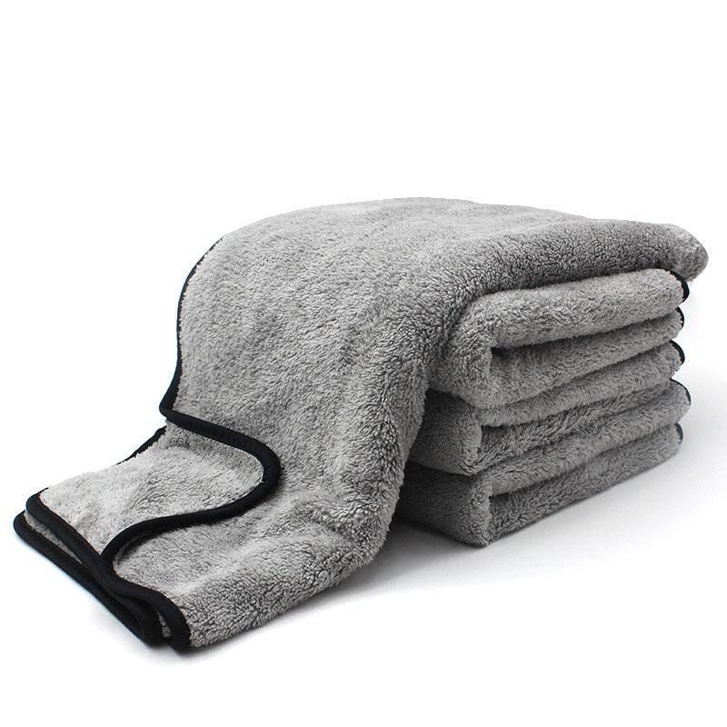 Ultra-Absorbent Microfiber Towel for Car Washing - 100x40cm, 75x35cm & 60x40cm, Fast Drying & Extra Soft - DriftnDrive
