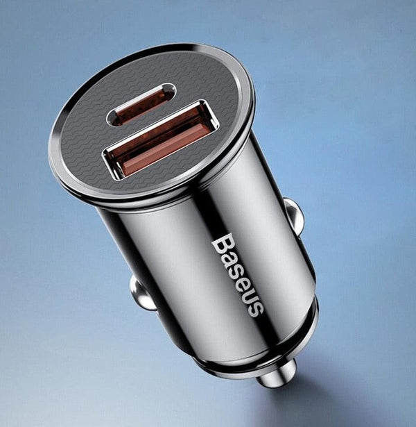 High-Speed 30W USB Type-C Car Charger with Quick Charge 4.0 - For all devices - DriftnDrive